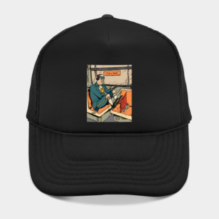 Orange Line Ben Hat