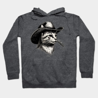 Cowboy cat Hoodie