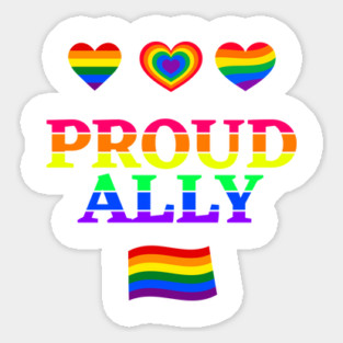 Proud Ally Sticker