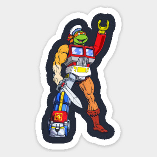80s toys Amalgamation Man Sticker