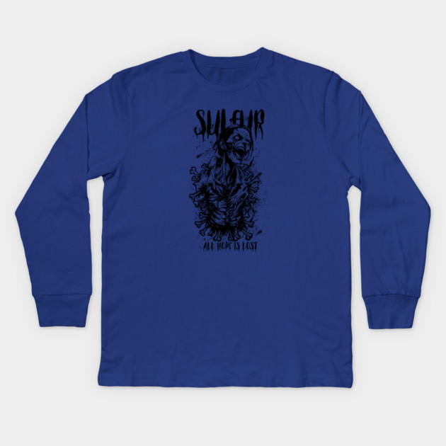 SULFUR Kids Long Sleeve T-Shirt by artslaves