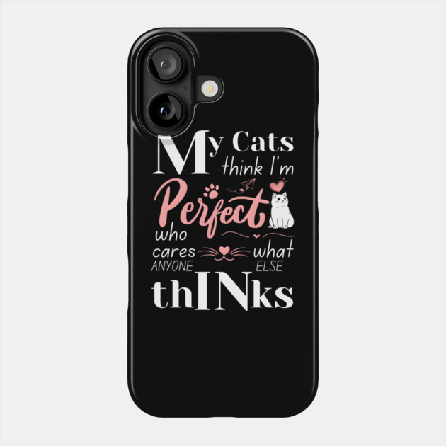 Purrfect Playfulness Phone Case by MakerMind8.2