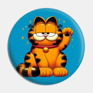 Garfield - Maneki Neko Pin