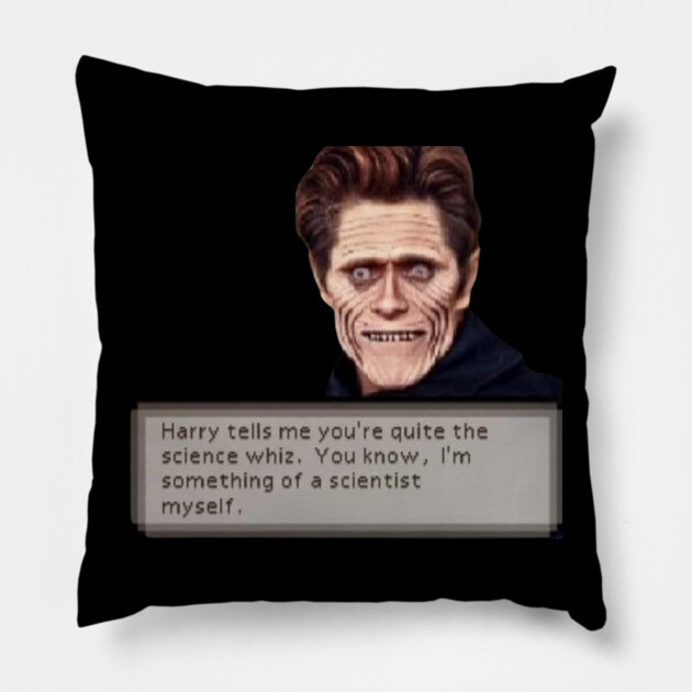 Im something of a scientist Pillow by Low Life Shirts