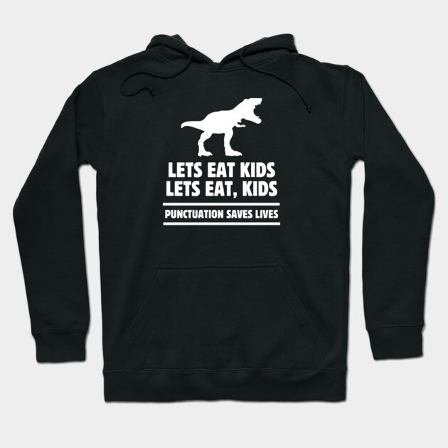 Punctuation Matters Hoodie by Low Life Shirts