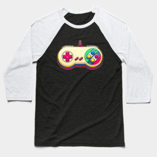 Retro Gamer Baseball T-Shirt