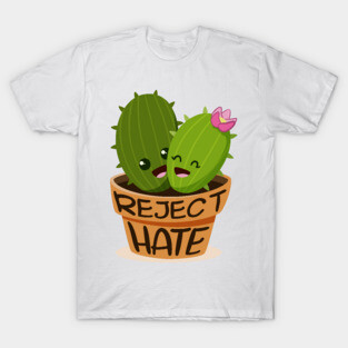 'Reject Hate' Social Inclusion Shirt T-Shirt