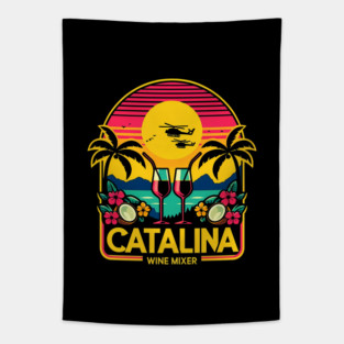 Catalina Wine Mixer Tapestry