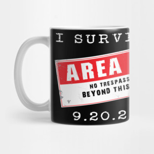 I Survived Area 51 Mug