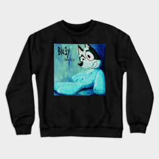bluey issues nu metal band Crewneck Sweatshirt