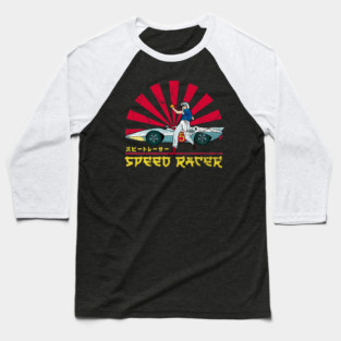Speed Racer Retro Vintage Baseball T-Shirt