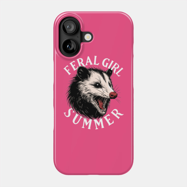 Feral Girl Summer Phone Case by GoshWow®