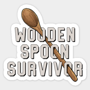Wooden Spoon Survivor Magnet