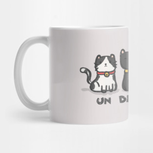 Un Deux Trois Cat Mug