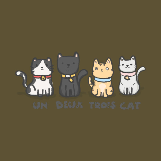 Un Deux Trois Cat by The WYLD Tribe
