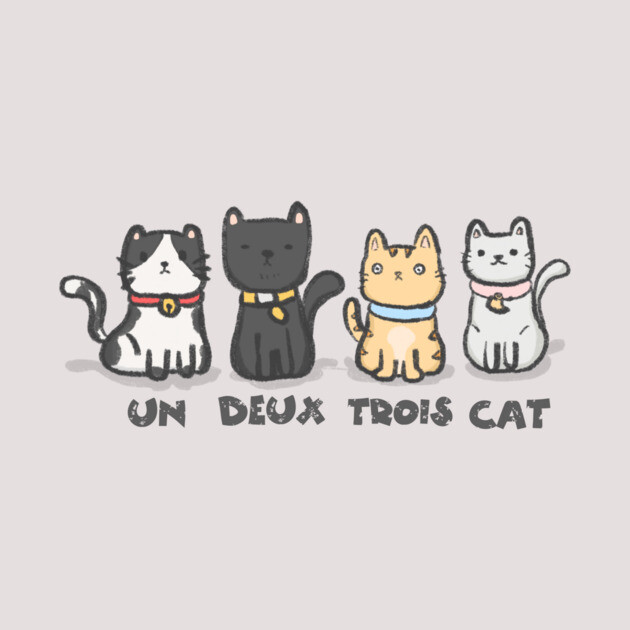 Un Deux Trois Cat by The WYLD Tribe