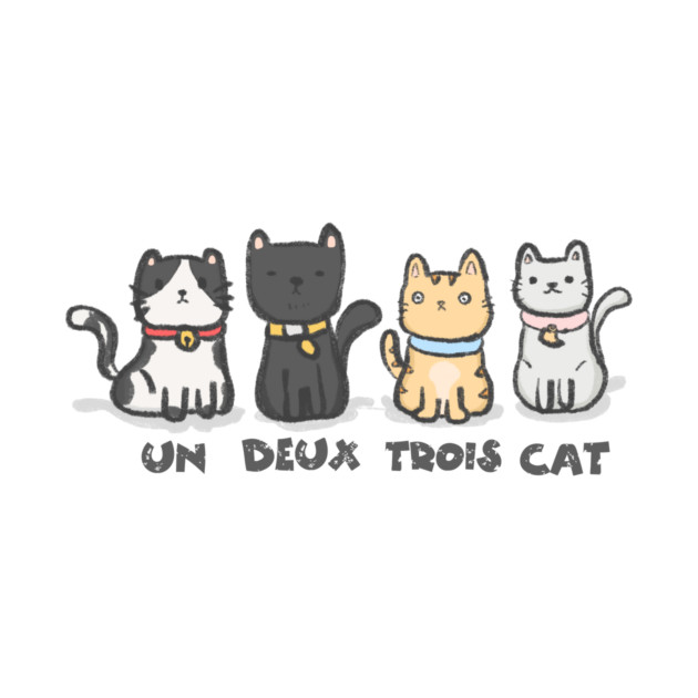 Un Deux Trois Cat by The WYLD Tribe