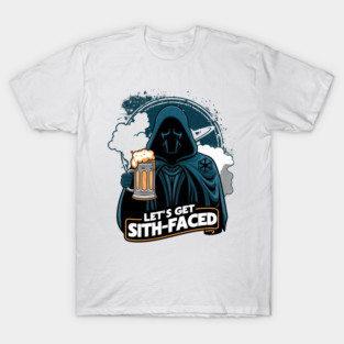 Let's get S*th Faced Emperor Dark Side Drinkers Club T-Shirt