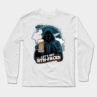 Let's get S*th Faced Emperor Dark Side Drinkers Club Long Sleeve T-Shirt
