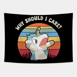 Why Should I Care? Unicorse Tapestry