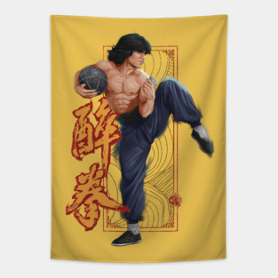 Drunken Master Tapestry