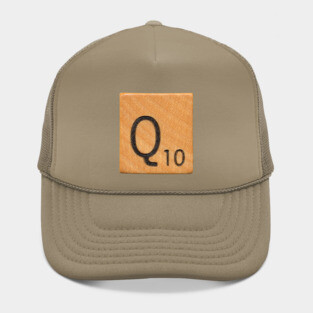Scrabble Tile 'Q' Hat