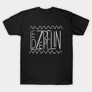 Led Zepplin Rock Band Music T-Shirt