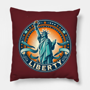 Statue of Liberty Pillow