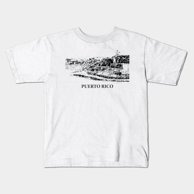 Puerto Rico Kids T-Shirt by Lakeric
