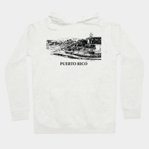 Puerto Rico Hoodie by Lakeric