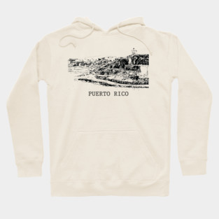 Puerto Rico - Vintage Hoodie