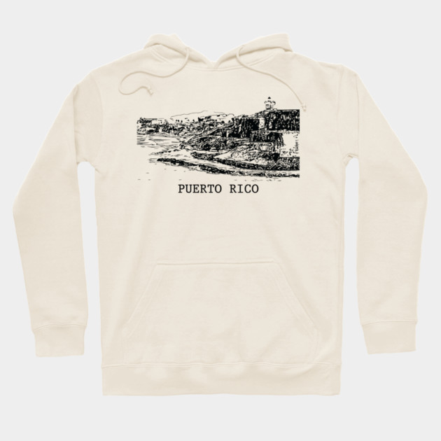 Puerto Rico - Vintage Hoodie by Lakeric