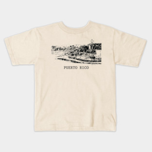 Puerto Rico - Vintage Kids T-Shirt