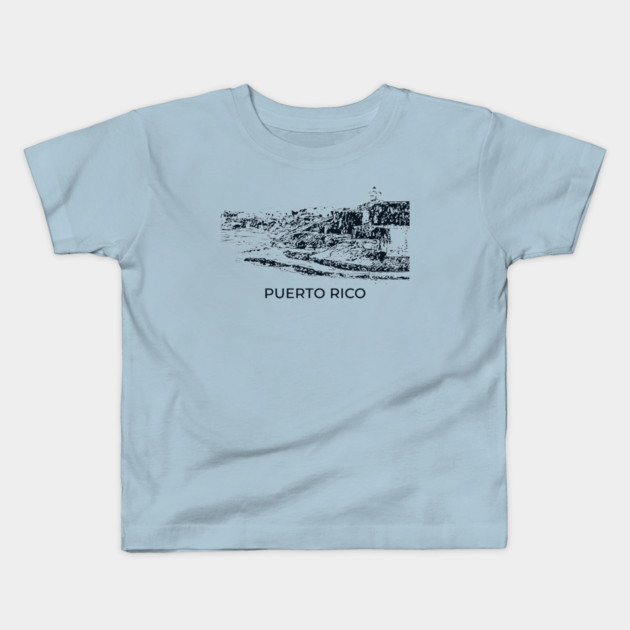 Puerto Rico Kids T-Shirt by Lakeric