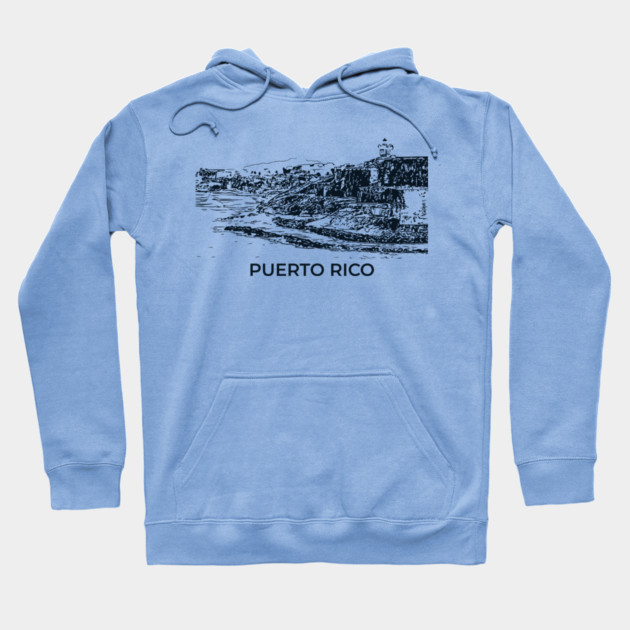 Puerto Rico Hoodie by Lakeric