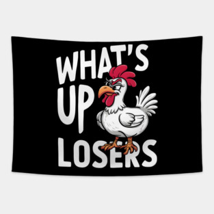 What's Up Losers Tapestry