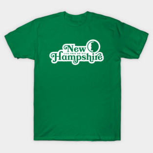 New Hampshire - Vintage Live Free or Die Mountain T-Shirt