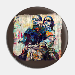 Love Jones Pop Art Vintage Pin