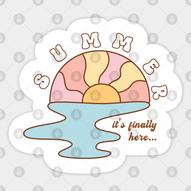 Summer is Finally Here Sticker by TurnEffect