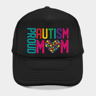 Proud Autism Mom Autism Awareness Day Month Hat