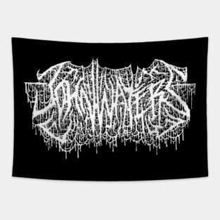 The John Waters Metal Font v2 Tapestry