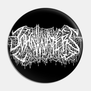 The John Waters Metal Font v2 Pin