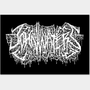 The John Waters Metal Font v2 Posters and Art