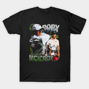 Rory Mcilroy Vintage Collage T-Shirt