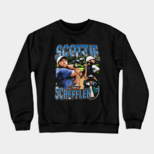 Scottie Scheffler Vintage Collage Crewneck Sweatshirt