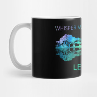 Watercolor Tree Sky There Will Be An Answer Let-It Be Guitar Mug