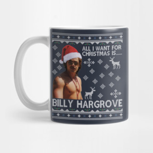 Stranger Things Billy Hargrove Christmas Wish Mug