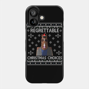 BoJack Horseman Regrettable Christmas Choices Phone Case