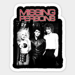 Missing Persons Sticker