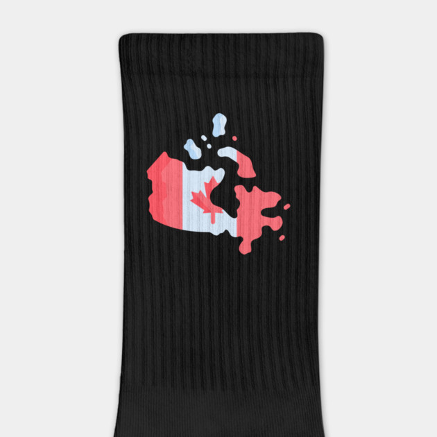 Canada Day Flag Map by HolidayBug